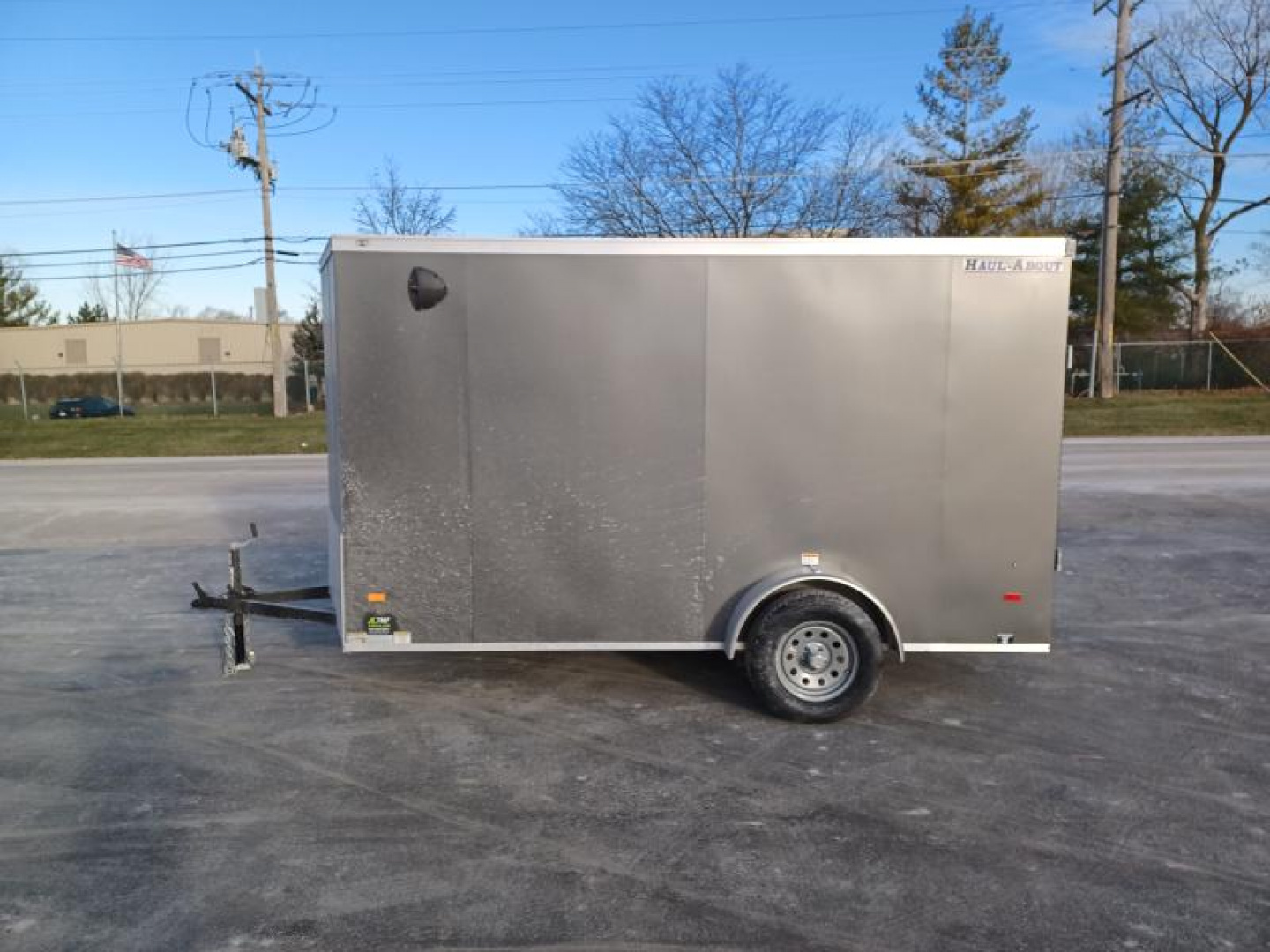 New 6X12 ENCLOSED CARGO TRAILER