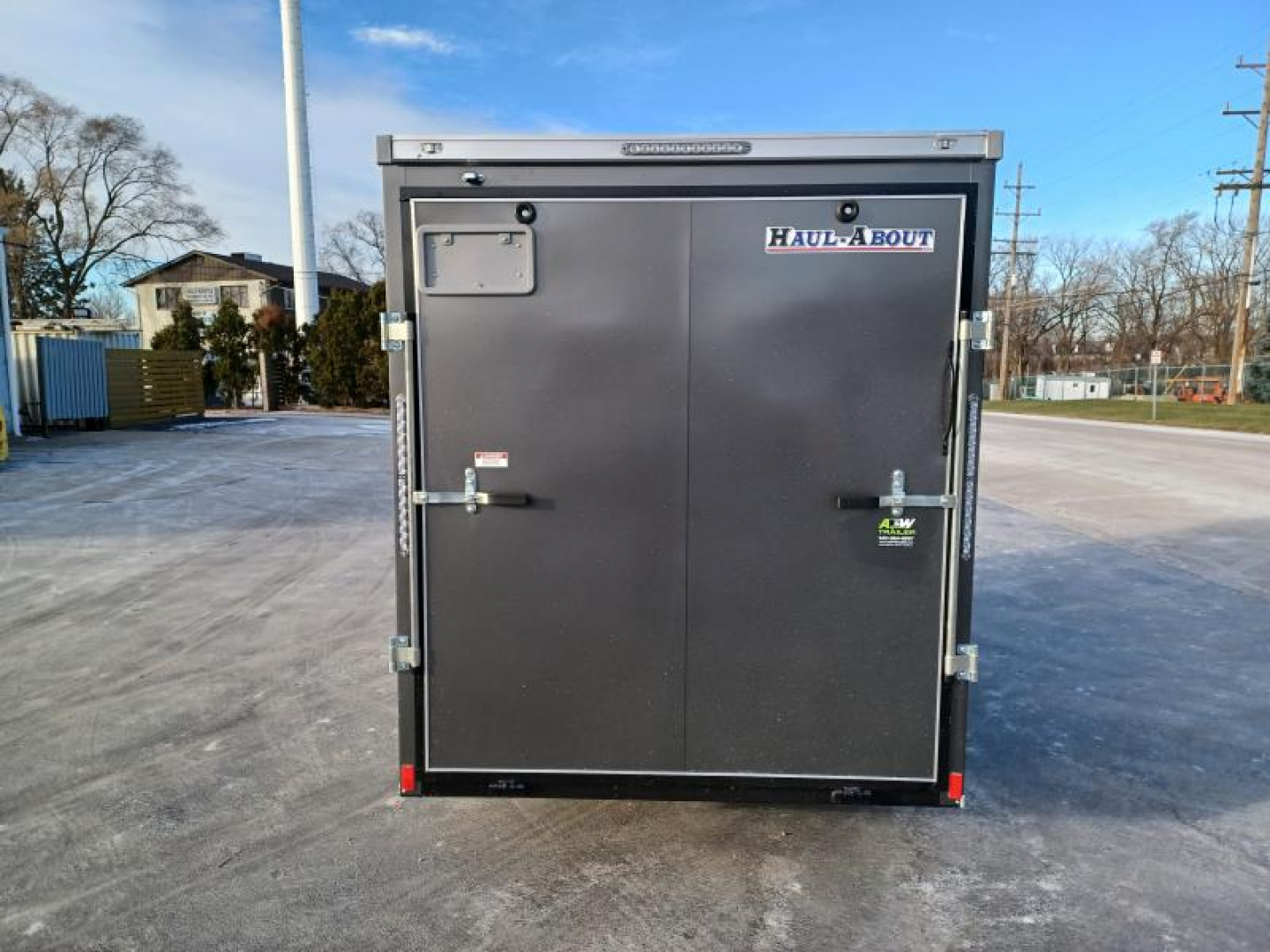 New 6X12 ENCLOSED CARGO TRAILER