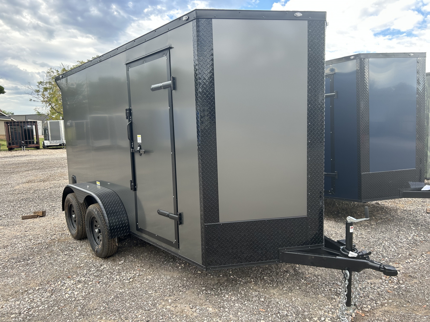 New 2025 Family Trailer 6x12 Tandem Axles Cargo / Enclosed Trailer ...