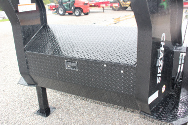 New 2025 Moritz FDGH Hydraulic Tail 30' GOOSENECK Deckover Flatbed Trailer- 17900# GVW