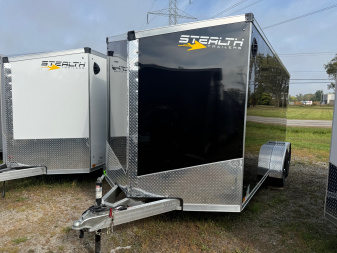 New 2026 Stealth Cobra TRAILERS 7 X 16 ALL ALUMINUM Enclosed Trailer 6ft 6in interior - Screwless - SALE ITEM