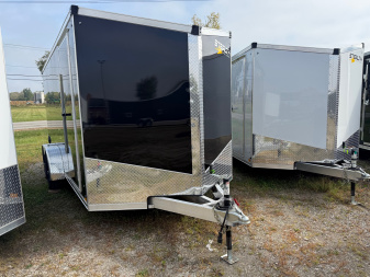 New 2026 Stealth Cobra TRAILERS 7 X 16 ALL ALUMINUM Enclosed Trailer 6ft 6in interior - Screwless - SALE ITEM