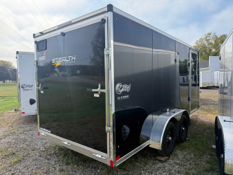 New 2026 Stealth Cobra TRAILERS 7 X 16 ALL ALUMINUM Enclosed Trailer 6ft 6in interior - Screwless - SALE ITEM
