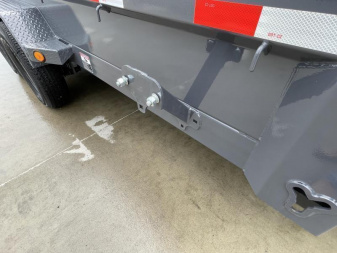 New 2026 Ironbull 7x16' Dump Trailer 14000# GVW * TARP KIT * SCISSOR HOIST * 8" I-BEAM FRAME * 1PC 7 GA FLOOR * COMBO GATE * UNDERBODY BED RUNNERS * OVERSIZED TOOLBOX * IRONCLAD WARRANTY