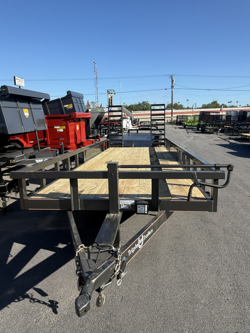 New 2026 Triple R 20ft Equipment Trailer