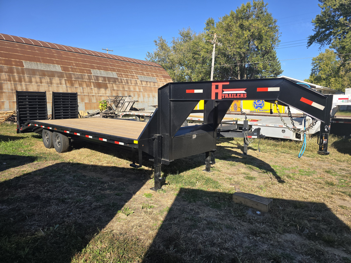 New 2026 HT Trailers 102"x25' with 5' Dove and monster ramps Gooseneck