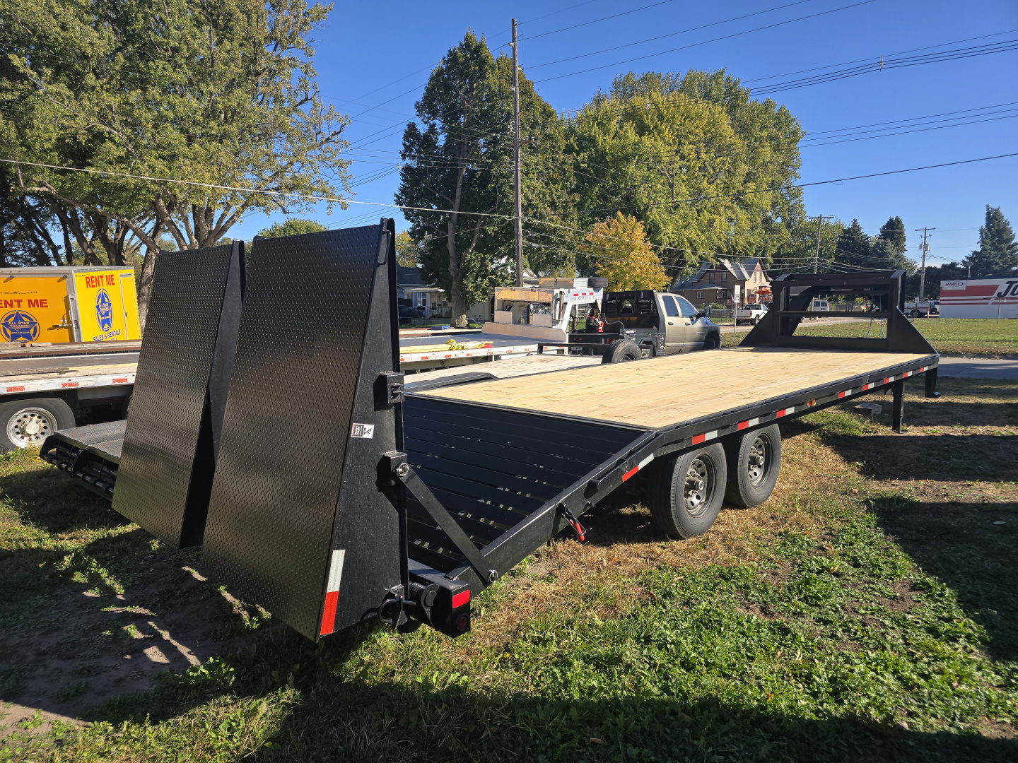 New 2026 HT Trailers 102"x25' with 5' Dove and monster ramps Gooseneck