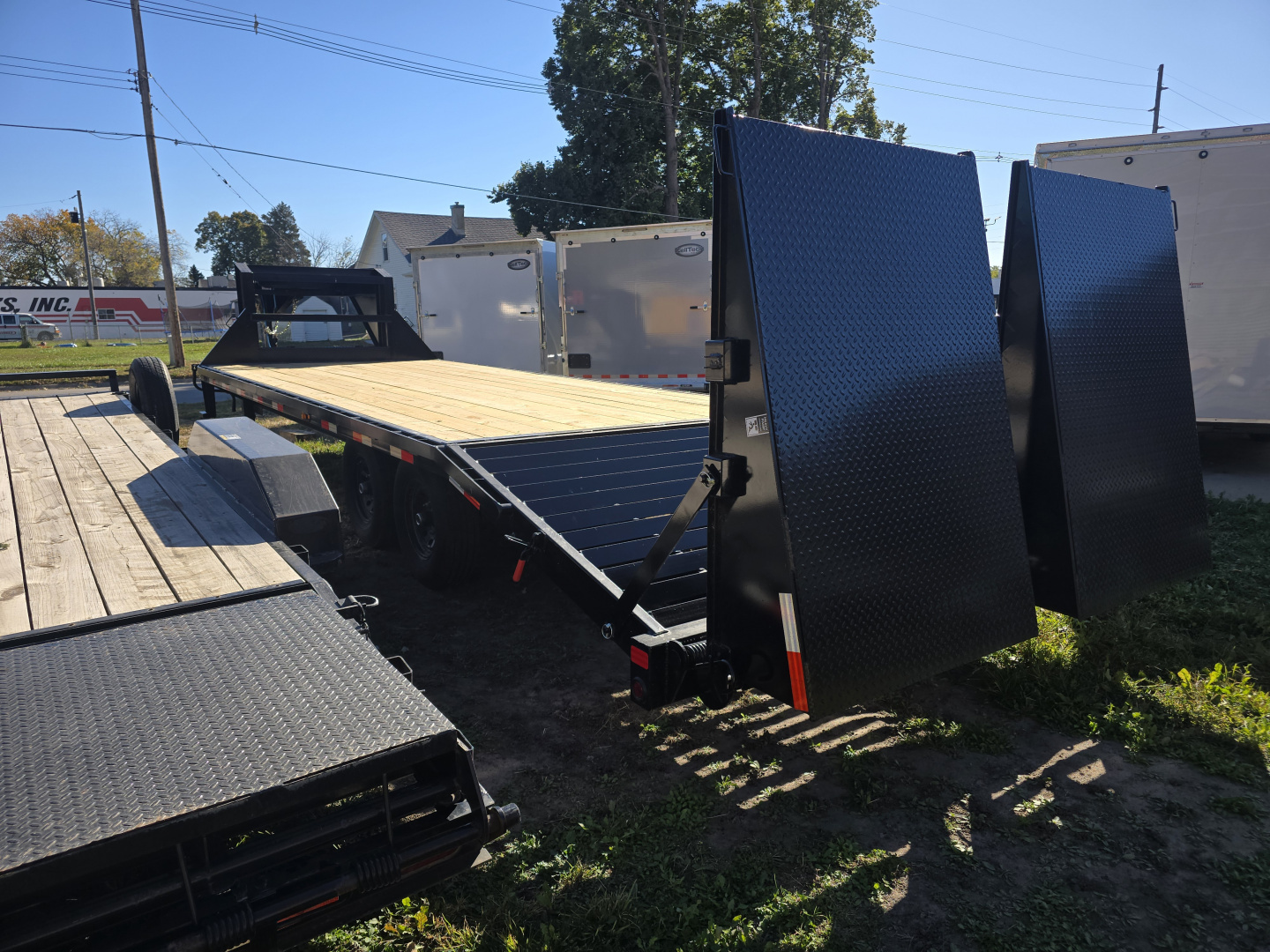 New 2026 HT Trailers 102"x25' with 5' Dove and monster ramps Gooseneck
