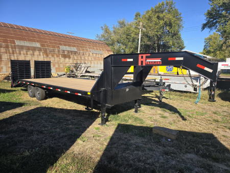 New 2026 HT Trailers 102"x25' with 5' Dove and monster ramps Gooseneck