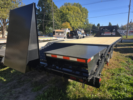 New 2026 HT Trailers 102"x25' with 5' Dove and monster ramps Gooseneck