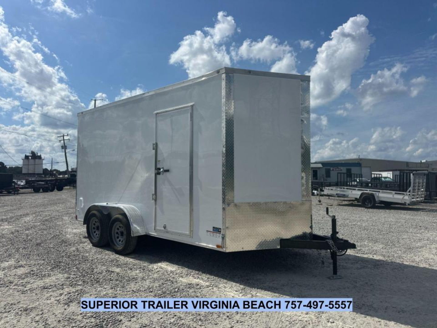 New 2026 Anvil 7X14 7K w/Ramp Cargo / Enclosed Trailer
