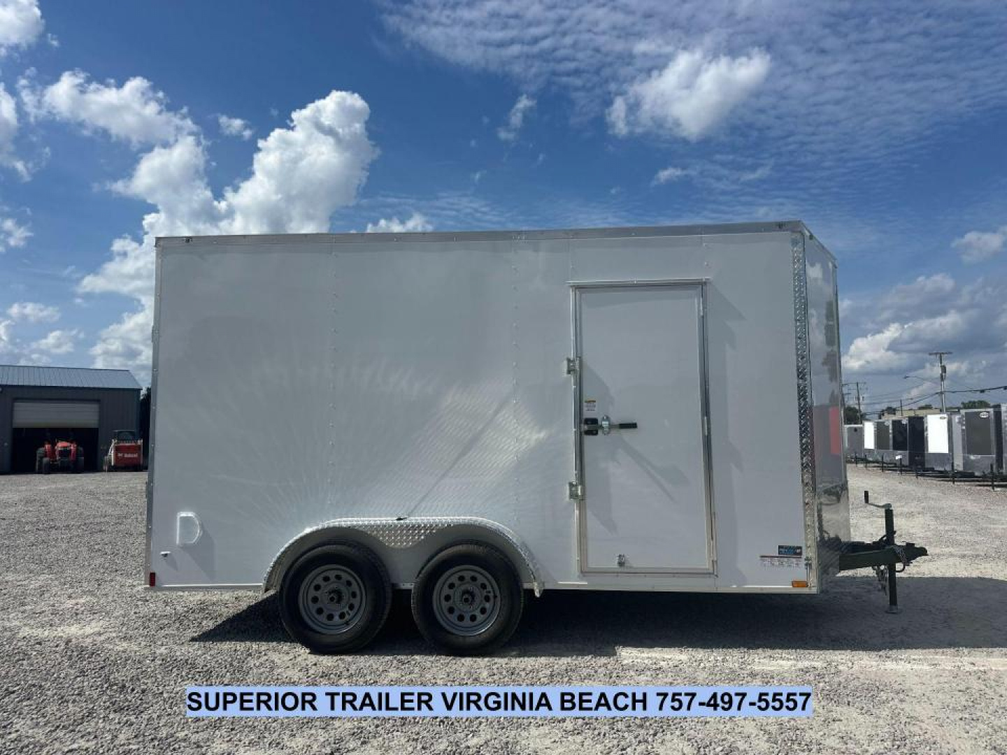 New 2026 Anvil 7X14 7K w/Ramp Cargo / Enclosed Trailer