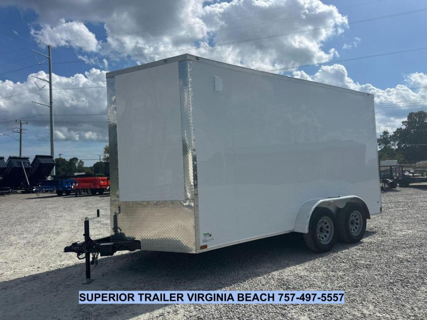 New 2026 Anvil 7X14 7K w/Ramp Cargo / Enclosed Trailer