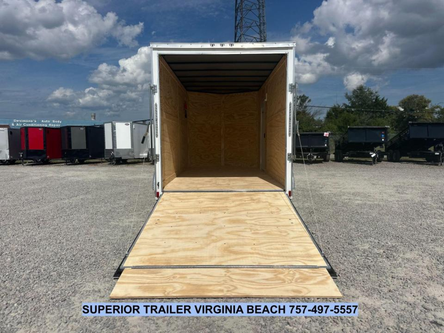 New 2026 Anvil 7X14 7K w/Ramp Cargo / Enclosed Trailer