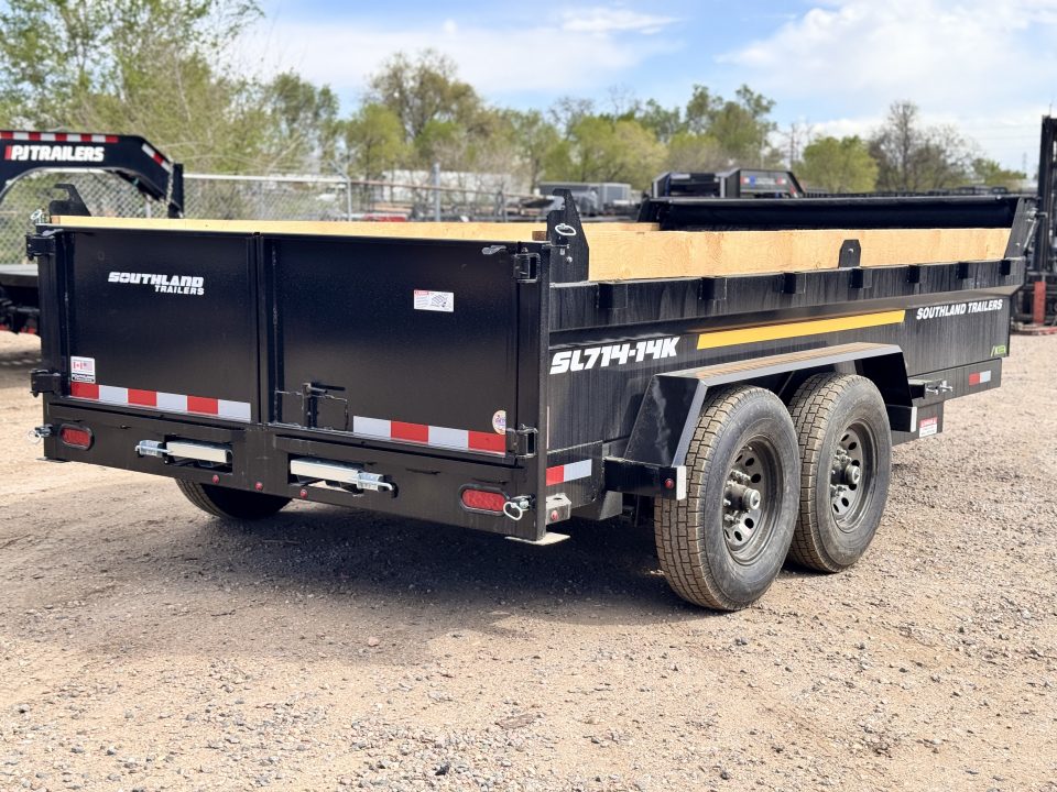 New 2026 Southland Trailers 7-14 Dump 7K Axles