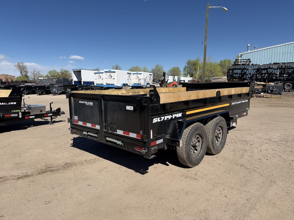 New 2026 Southland Trailers 7-14 Dump 7K Axles