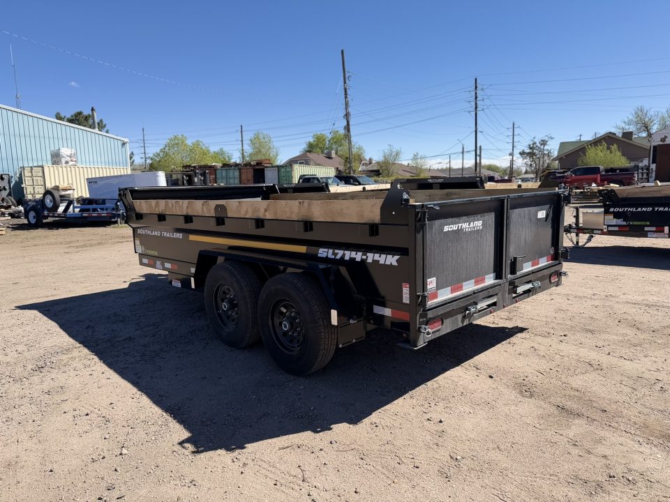 New 2026 Southland Trailers 7-14 Dump 7K Axles