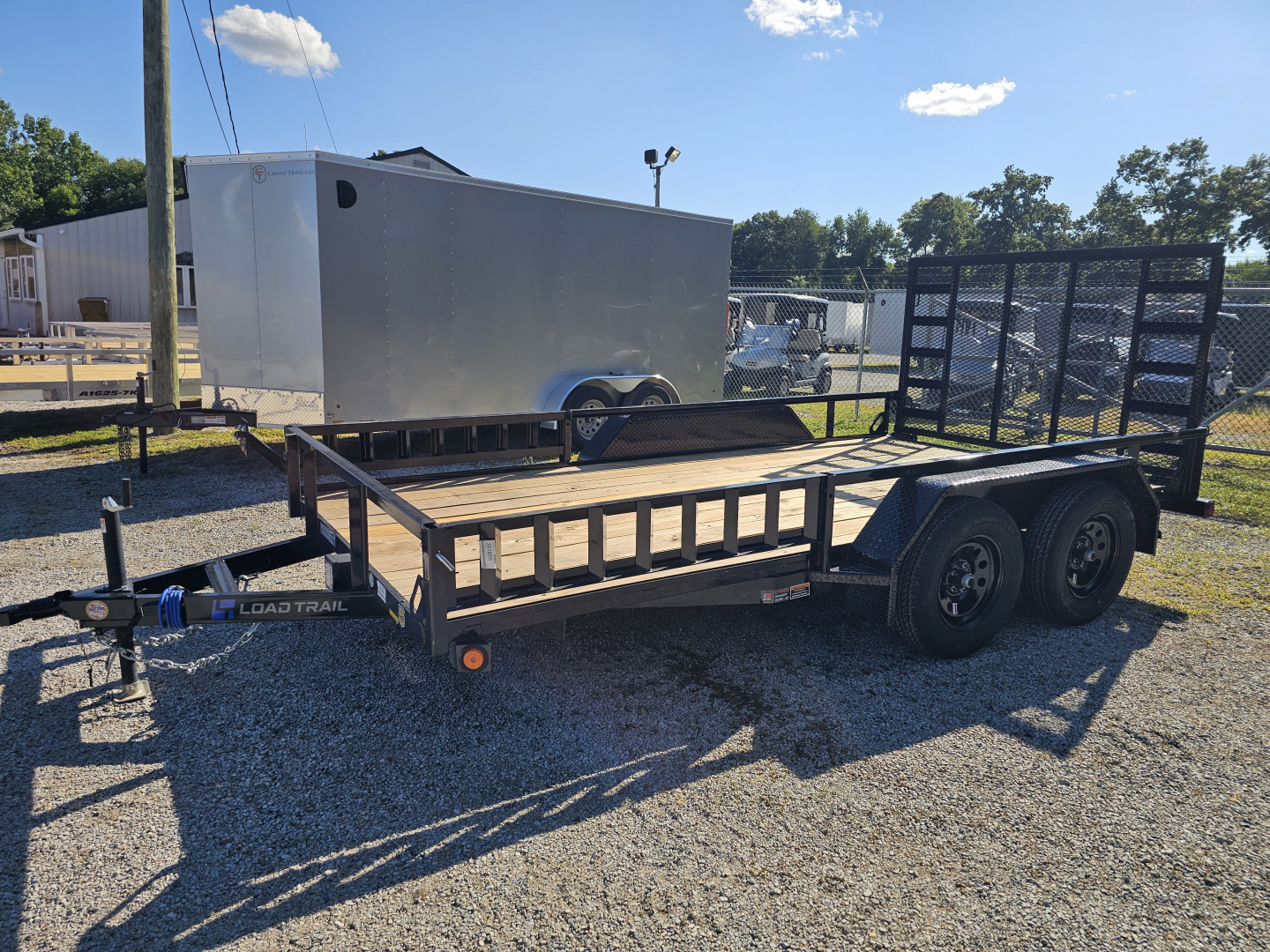 New 2026 Load Trail 83 X 14 TANDEM AXLE UTILITY TRAILER SIDE LOAD RAMPS Utility Trailer