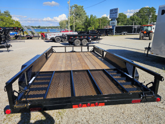 New 2026 Load Trail 83 X 14 TANDEM AXLE UTILITY TRAILER SIDE LOAD RAMPS Utility Trailer