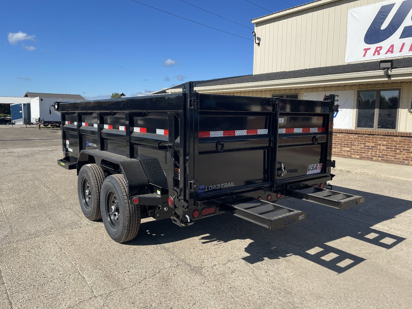 New 2026 Load Trail 83"x14' Low-Pro 14k w/3 ft Sides Dump Trailer