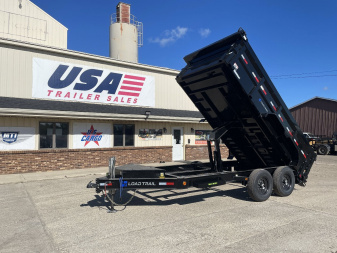 New 2026 Load Trail 83 x14' Low-Pro 14k w/3 ft Sides Dump Trailer