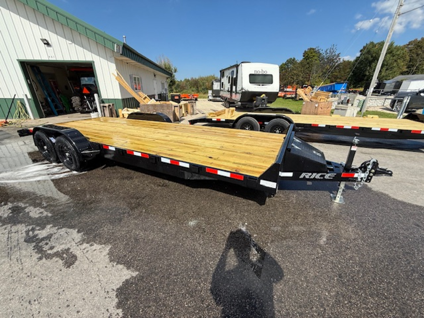 New 2026 Rice Trailers 7X22 Car Hauler