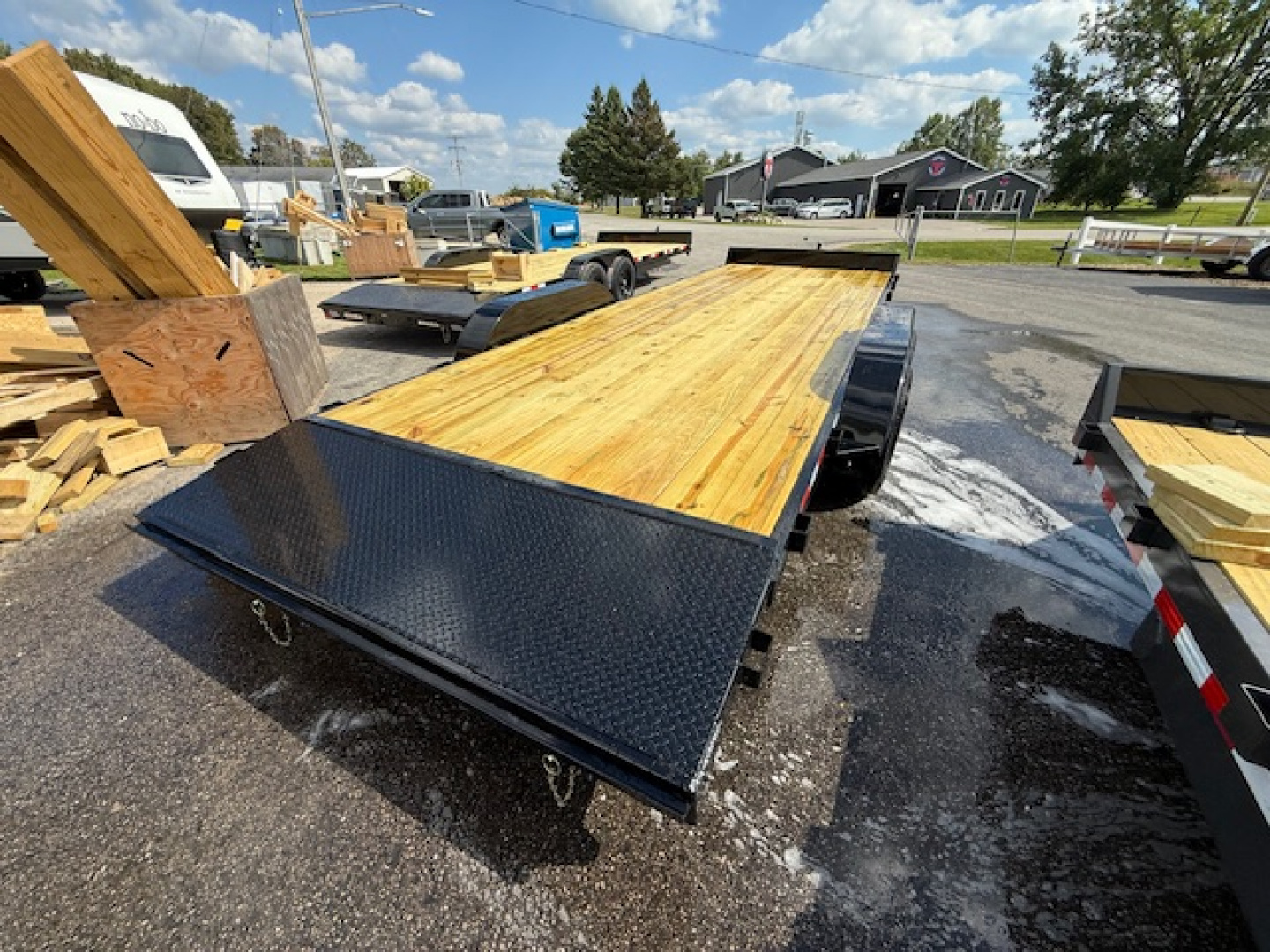 New 2026 Rice Trailers 7X22 Car Hauler