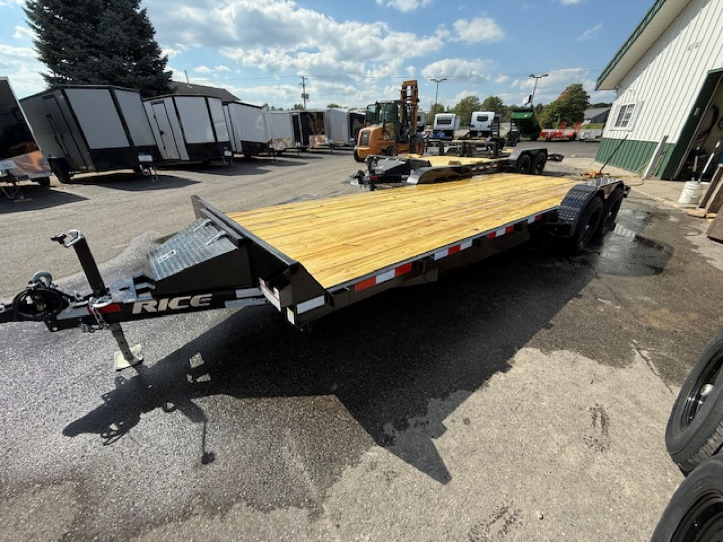 New 2026 Rice Trailers 7X22 Car Hauler