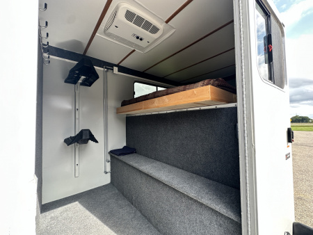 Used 2021 Hawk 2H GN Straight Load Horse Trailer