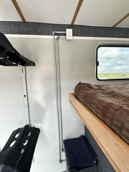 Used 2021 Hawk 2H GN Straight Load Horse Trailer