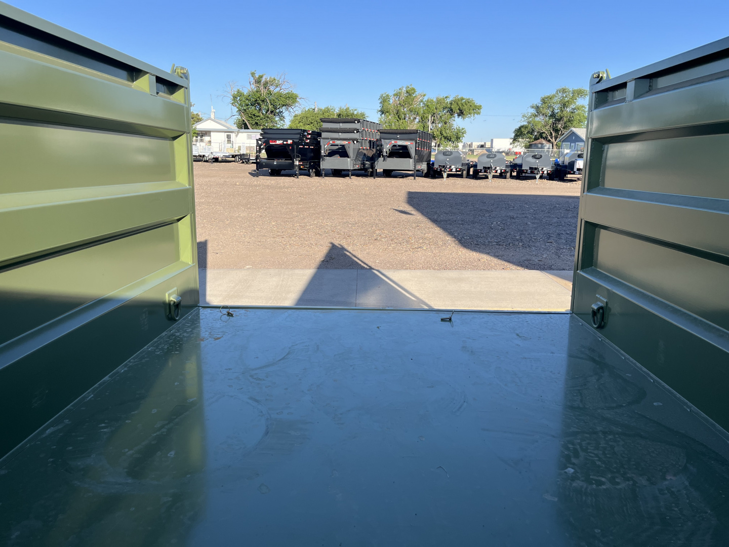 New 2025 Buckshot MFG GLP416 16' x 83" x 48" Sides Dump Trailer