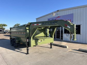 New 2025 Buckshot MFG GLP416 16' x 83" x 48" Sides Dump Trailer