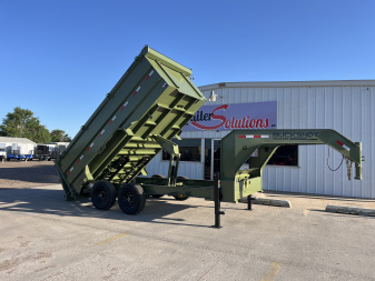 New 2025 Buckshot MFG GLP416 16' x 83  x 48  Sides Dump Trailer