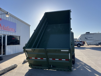 New 2025 Buckshot MFG GLP416 16' x 83" x 48" Sides Dump Trailer