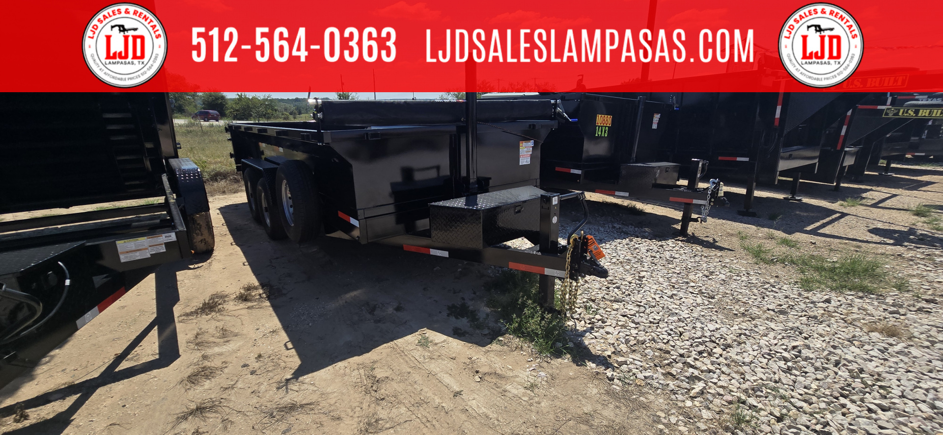 New 2026 Texas Pride 7' x 14' x 2' Dump Trailer