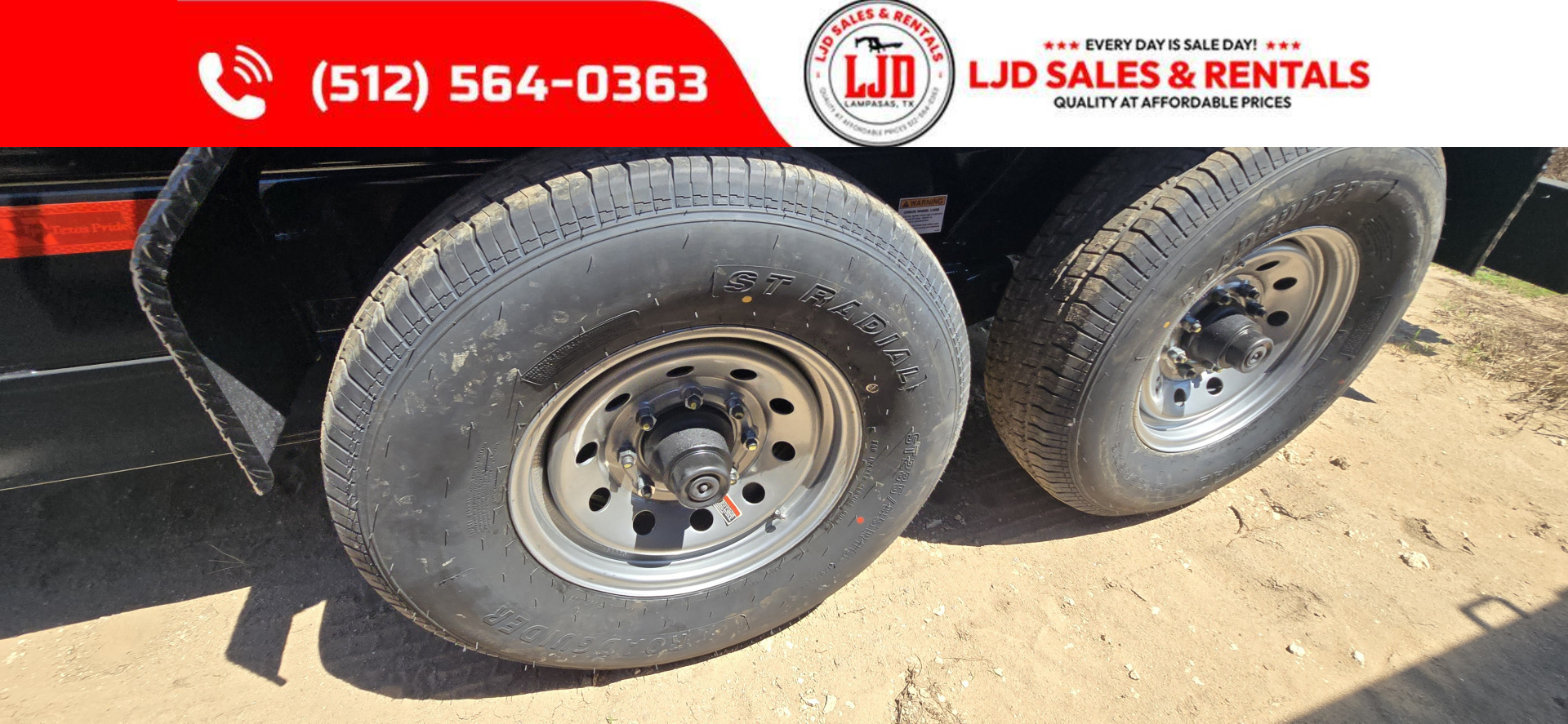 New 2026 Texas Pride 7' x 14' x 2' Dump Trailer - 14K GVWR