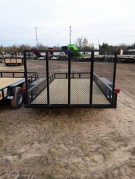 New 2026 AMO 6.4X14 7K 2BRK Landscape Trailer