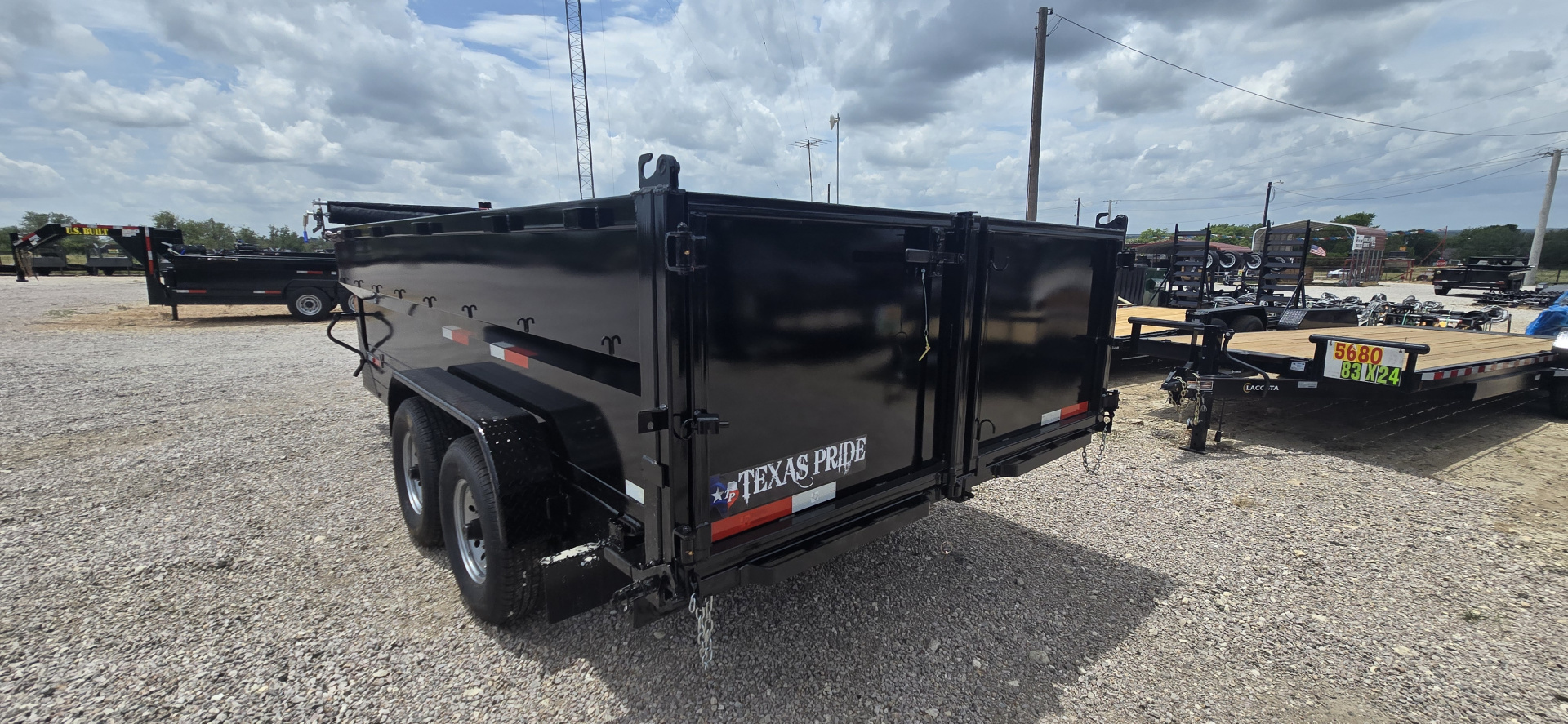 New 2026 Texas Pride - Gooseneck Dump Trailer 16'x3' - 16K GVWR - 3 Way Gate - Tarp