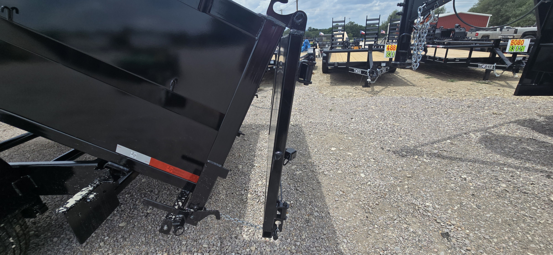 New 2026 Texas Pride - Gooseneck Dump Trailer 16'x3' - 16K GVWR - 3 Way Gate - Tarp
