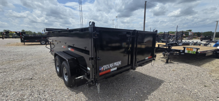 New 2026 Texas Pride - Gooseneck Dump Trailer 16'x3' - 16K GVWR - 3 Way Gate - Tarp