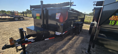 New 2026 Texas Pride - Gooseneck Dump Trailer 16'x3' - 16K GVWR - 3 Way Gate - Tarp