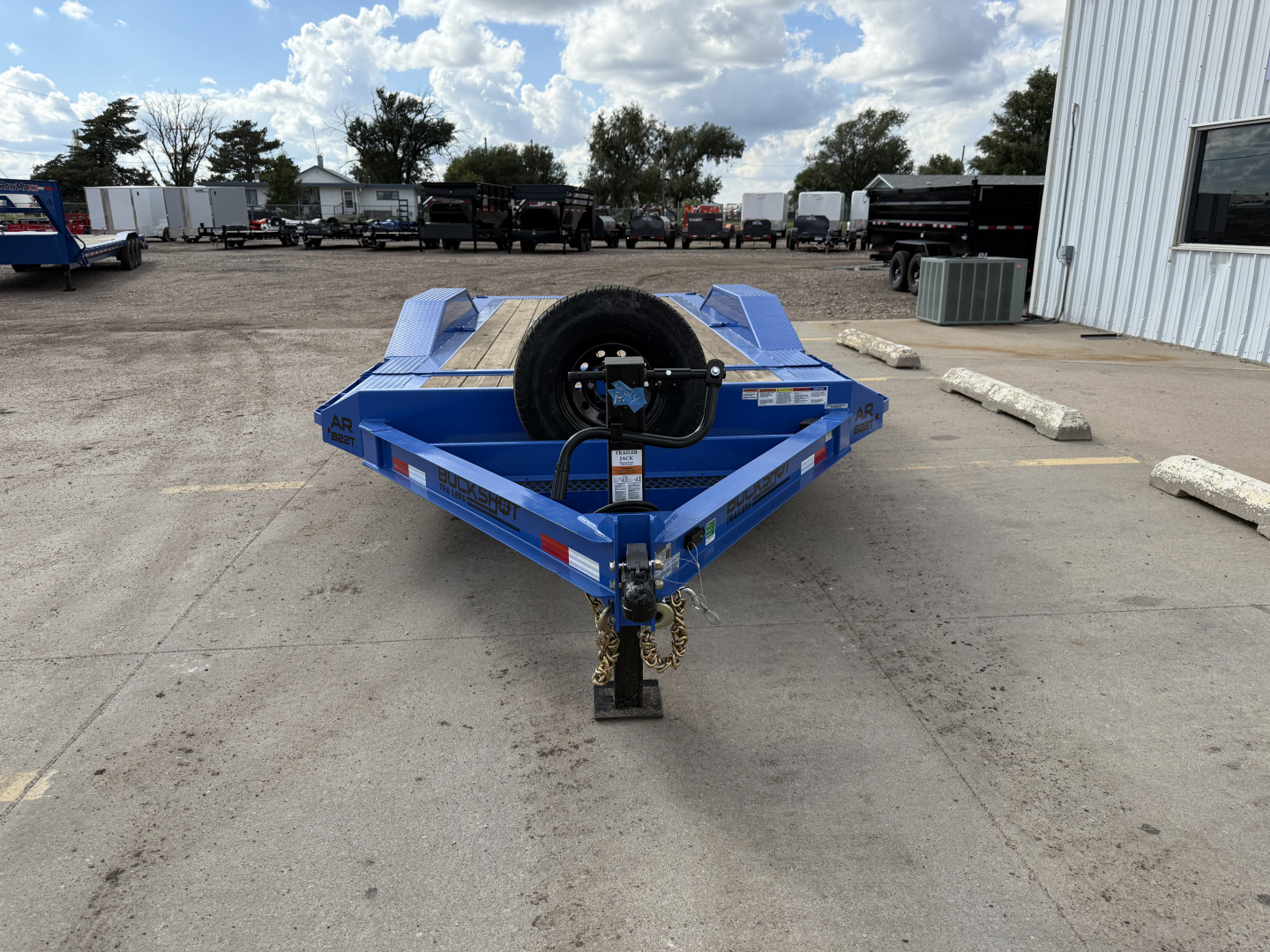 New 2025 Buckshot MFG 22' X 102" AR Tilt Trailer With Drive-Over Fenders Tilt Trailer