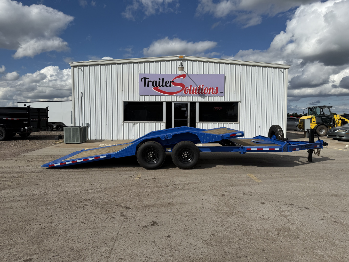 New 2025 Buckshot MFG 22' X 102" AR Tilt Trailer With Drive-Over Fenders Tilt Trailer