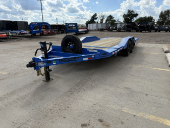New 2025 Buckshot MFG 22' X 102" AR Tilt Trailer With Drive-Over Fenders Tilt Trailer
