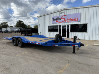 New 2025 Buckshot MFG 22' X 102" AR Tilt Trailer With Drive-Over Fenders Tilt Trailer