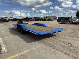 New 2025 Buckshot MFG 22' X 102" AR Tilt Trailer With Drive-Over Fenders Tilt Trailer