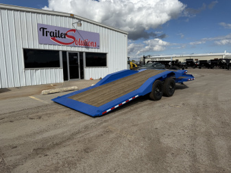 New 2025 Buckshot MFG 22' X 102" AR Tilt Trailer With Drive-Over Fenders Tilt Trailer