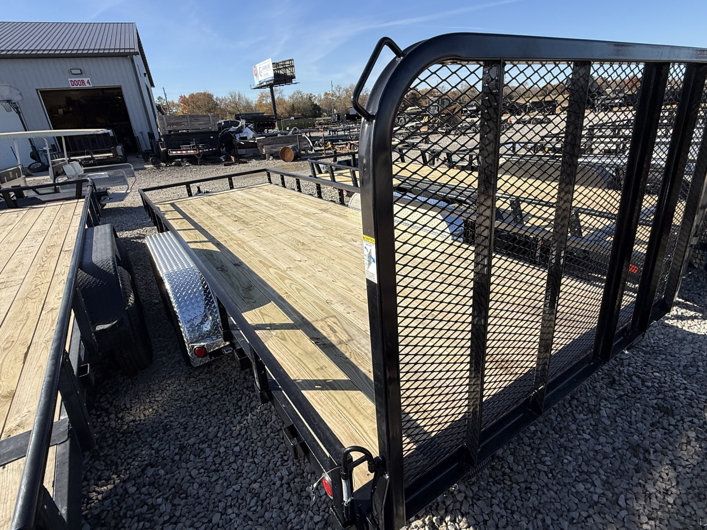 New 2026 PJ TRAILER UTILITY UL202 83X20 TA STRAIGHT DECK (GVW:7000) BLACK