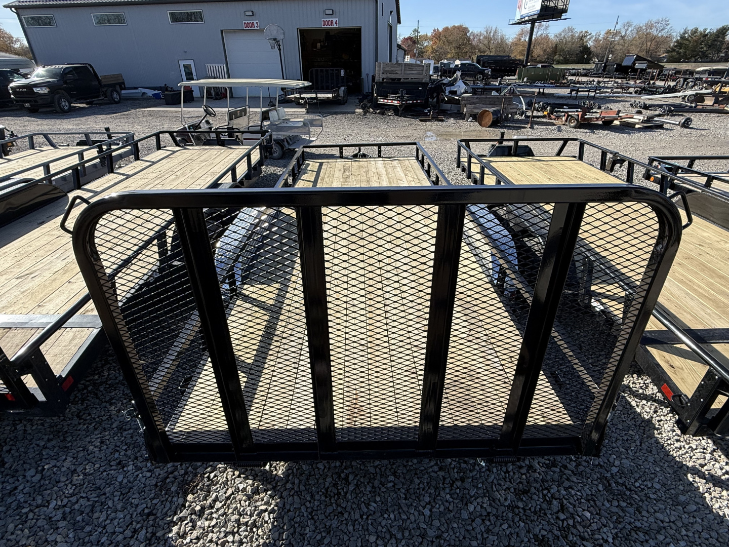 New 2026 PJ TRAILER UTILITY UL202 83X20 TA STRAIGHT DECK (GVW:7000) BLACK