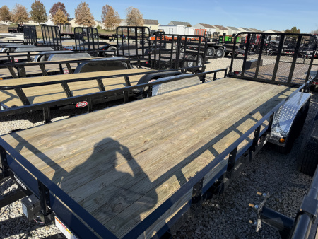 New 2026 PJ TRAILER UTILITY UL202 83X20 TA STRAIGHT DECK (GVW:7000) BLACK